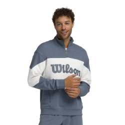 Суитшърт Wilson Parkside Half-Zip – Slate Blue
