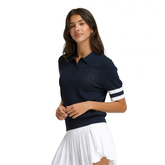 Дамска Поло Тениска Wilson Essex Sweater Polo – Classic Navy